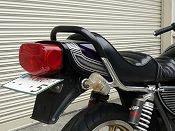 Amazon | PRETTY RACING製 GS400 メッキ極太ゴム巻きタンデム